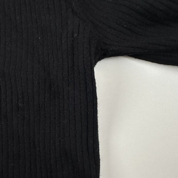 Zara Girls Black Long Sleeve Ribbed Sweater / Floral Skort Set Sz 13 - 14 - Picture 11 of 12